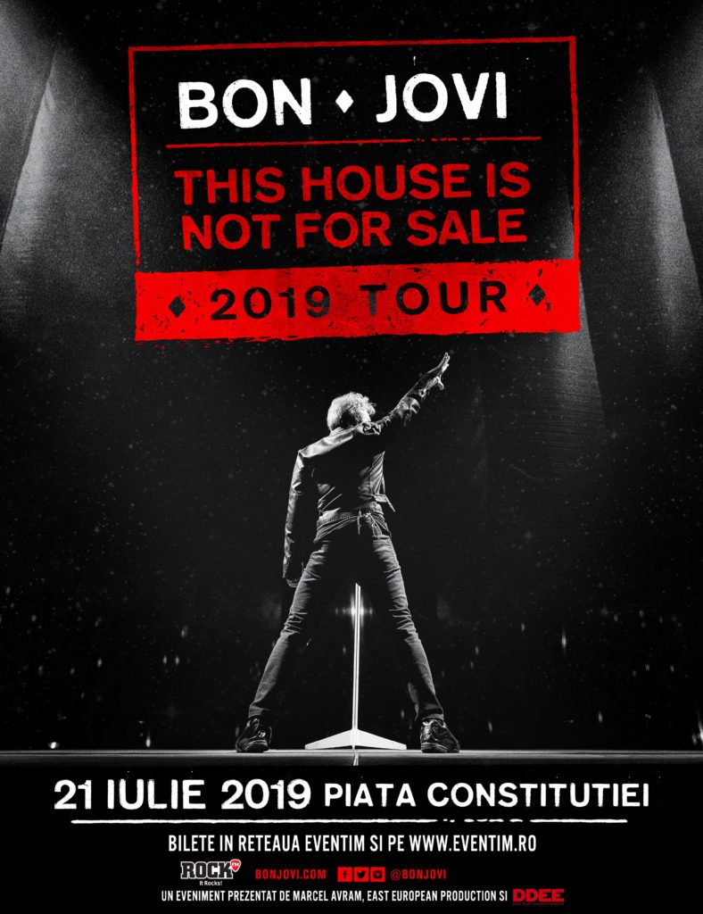 Concert Bon Jovi, Bucuresti, 21 iulie 2019