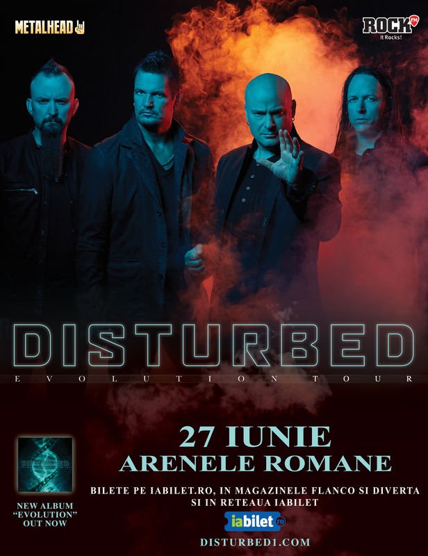 Concert Disturbed @ Bucuresti 2019