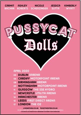 The Pussycat Dolls announce first U.K. & IRELAND Tour in 10 YEARS!